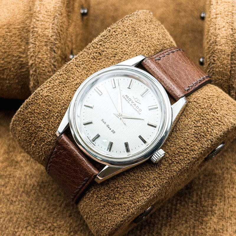 Movado Movado - Trans-Atlantic "Sub-Sea 50" - No Reserve Price - J13091 - Men - 1960-1969 vintage watch - image 11
