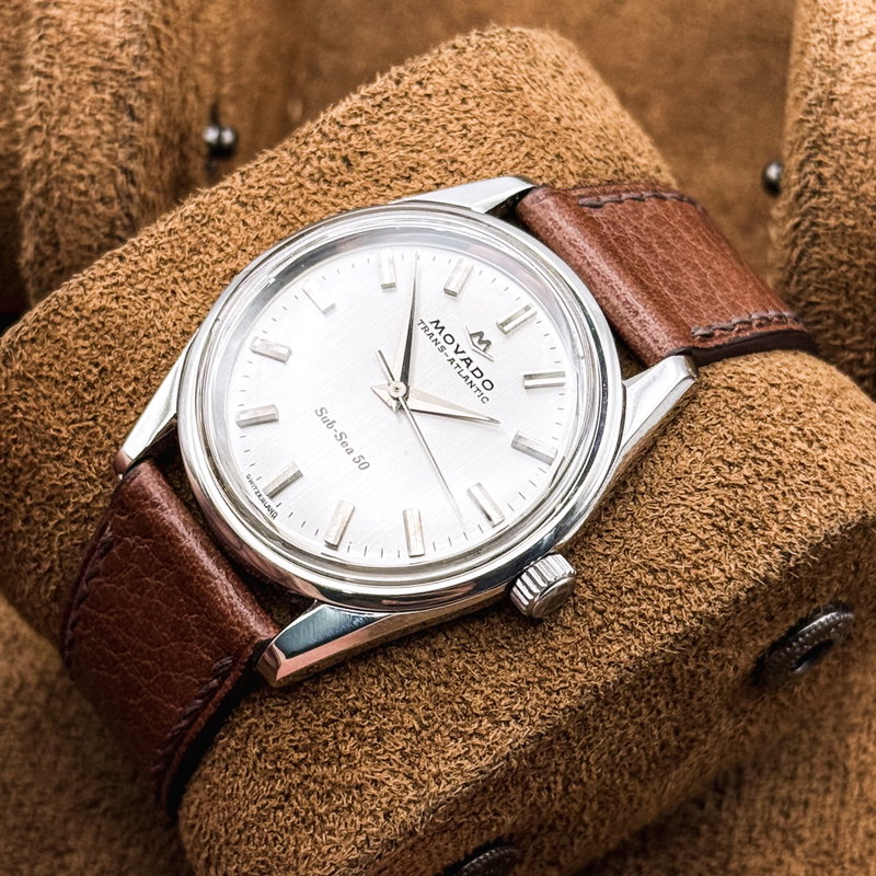 Movado Movado - Trans-Atlantic "Sub-Sea 50" - No Reserve Price - J13091 - Men - 1960-1969 vintage watch - image 15