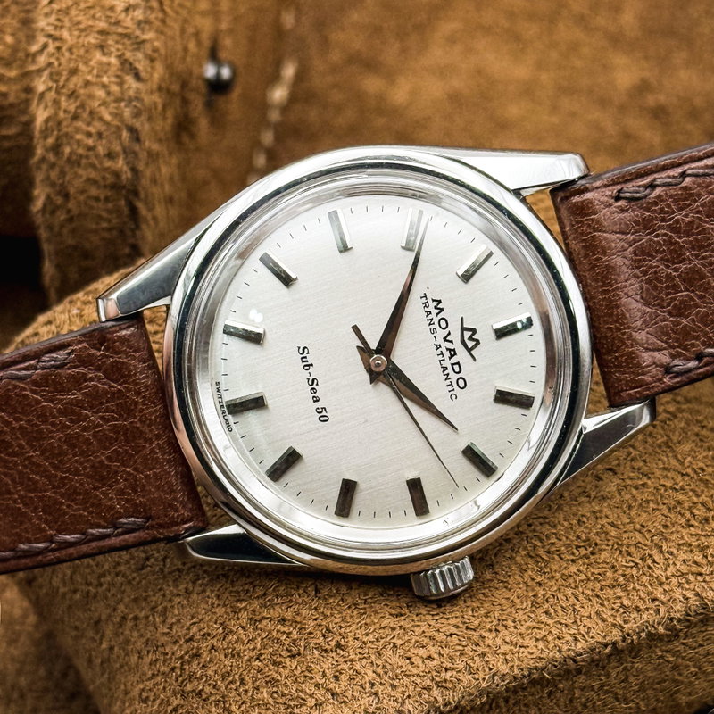 Movado Movado - Trans-Atlantic "Sub-Sea 50" - No Reserve Price - J13091 - Men - 1960-1969 vintage watch - image 28
