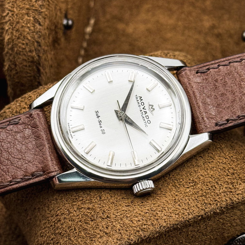 Movado Movado - Trans-Atlantic "Sub-Sea 50" - No Reserve Price - J13091 - Men - 1960-1969 vintage watch - image 29