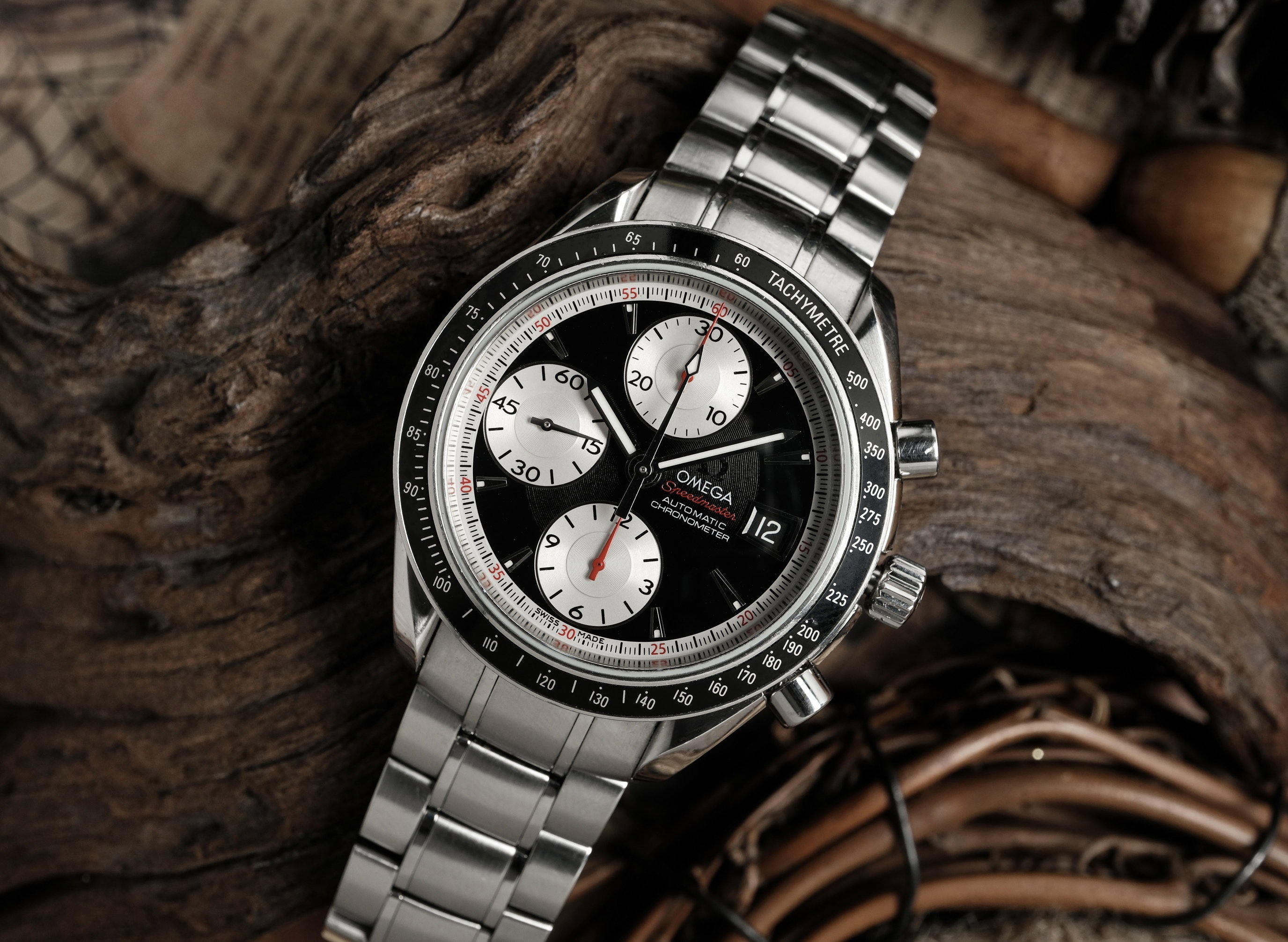 Omega - Speedmaster Date Chronograph 'Reverse Panda' - No reserve price - 3210.51.00 / 178 0055 - Men - 2000-2010 