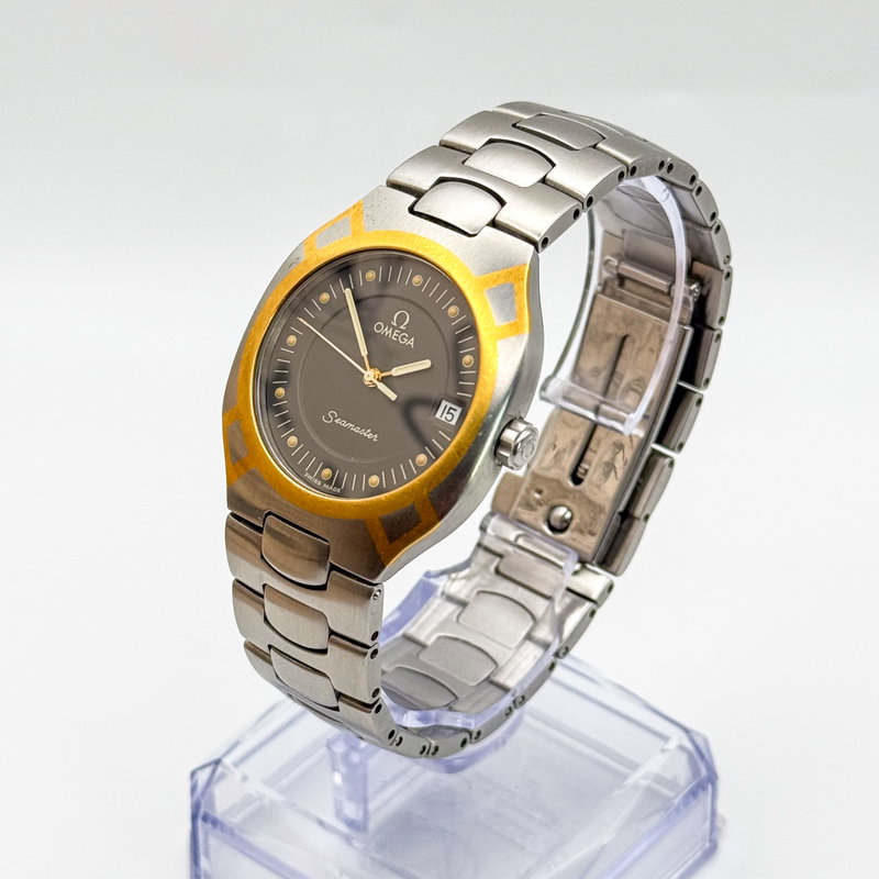 Omega Omega - Seamaster Polaris - No reserve price - 396.1022 - Men - 1991 vintage watch - image 2