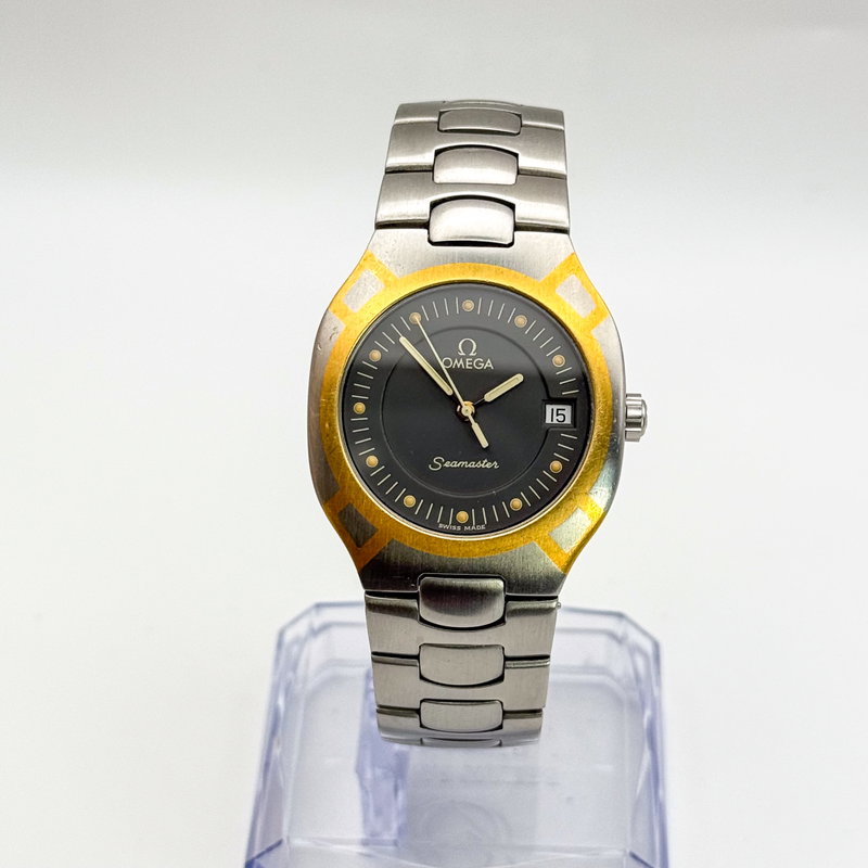 Omega Omega - Seamaster Polaris - No reserve price - 396.1022 - Men - 1991 vintage watch - image 3