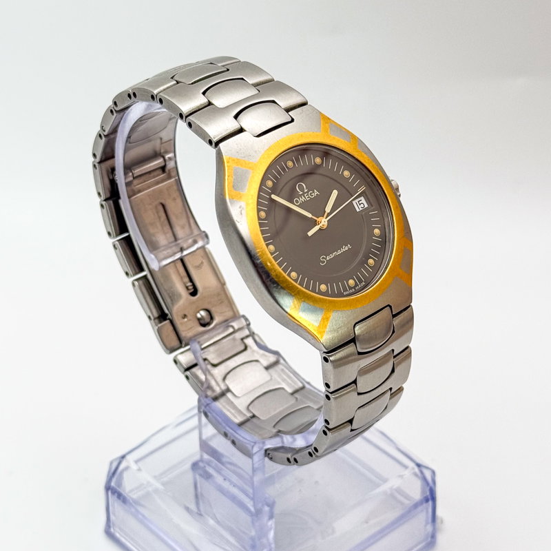 Omega Omega - Seamaster Polaris - No reserve price - 396.1022 - Men - 1991 vintage watch - image 5