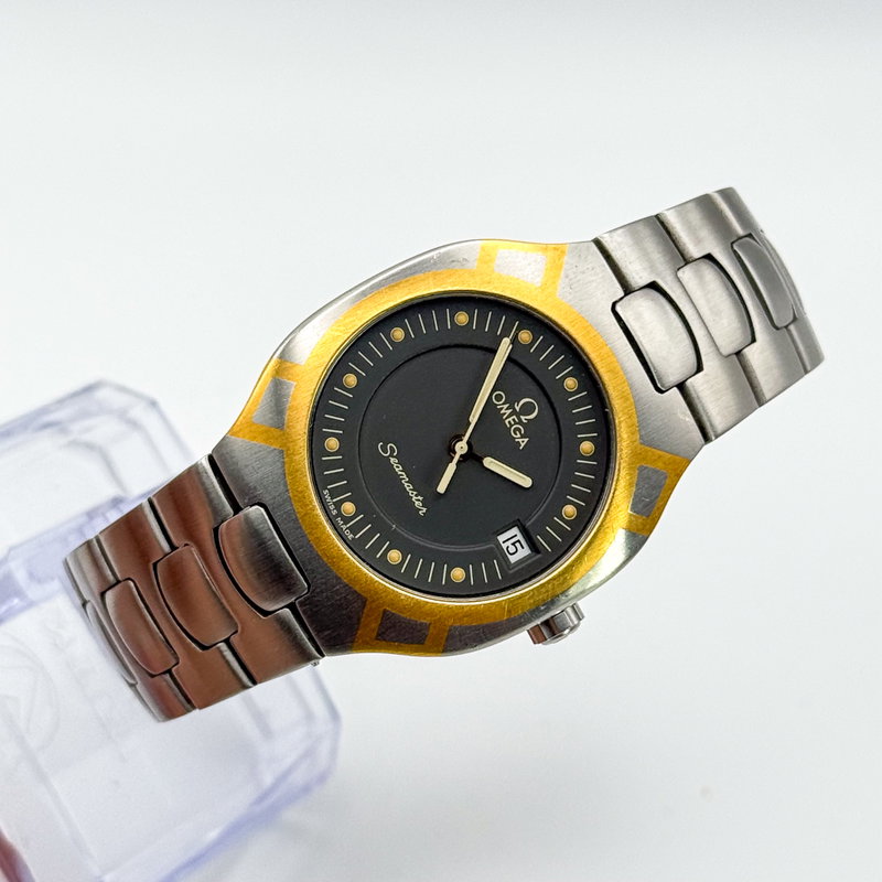 Omega Omega - Seamaster Polaris - No reserve price - 396.1022 - Men - 1991 vintage watch - image 9