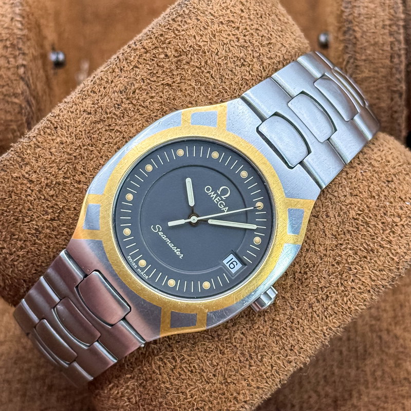 Omega Omega - Seamaster Polaris - No reserve price - 396.1022 - Men - 1991 vintage watch - image 15