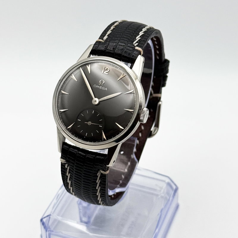Omega Omega - Caliber 266 'black dial' - 2495-22 - Men - 1952 vintage watch - image 1