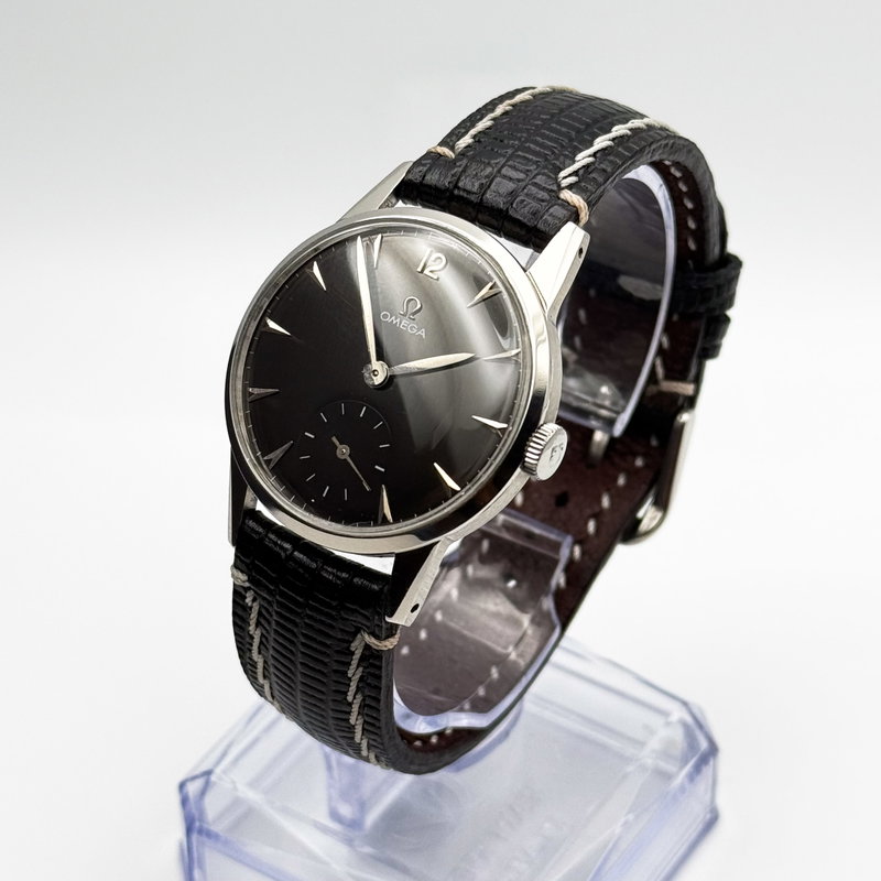 Omega Omega - Caliber 266 'black dial' - 2495-22 - Men - 1952 vintage watch - image 2