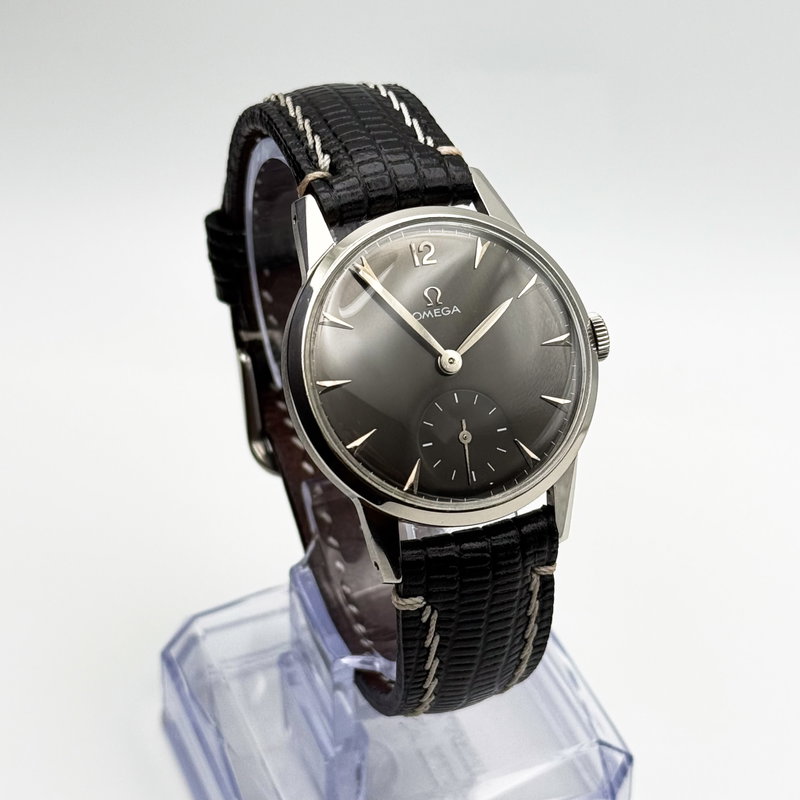 Omega Omega - Caliber 266 'black dial' - 2495-22 - Men - 1952 vintage watch - image 4