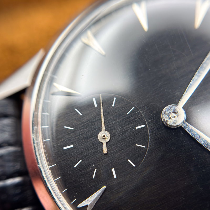 Omega Omega - Caliber 266 'black dial' - 2495-22 - Men - 1952 vintage watch - image 20