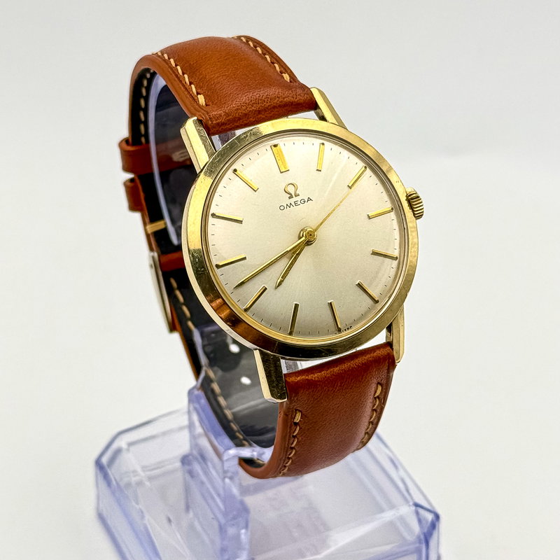 Omega Omega - "10K Gold Filled" - Ingen mindstepris - Y6301 - Men - 1963 vintage watch - image 3