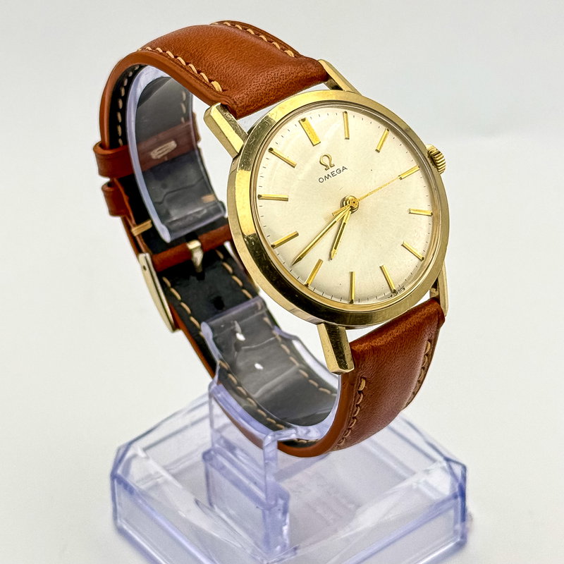 Omega Omega - "10K Gold Filled" - Ingen mindstepris - Y6301 - Men - 1963 vintage watch - image 4