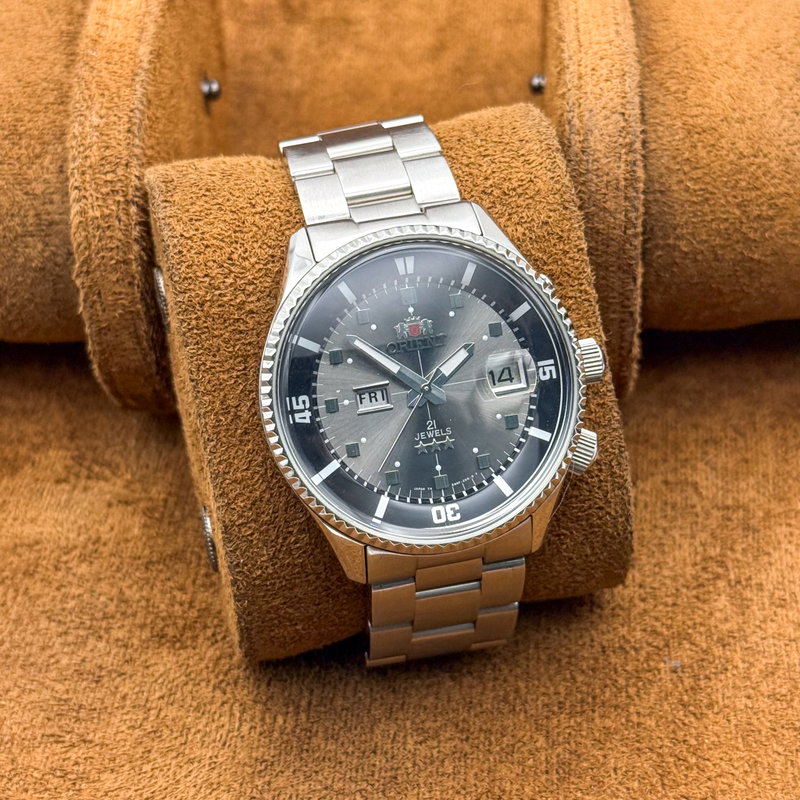 Orient Orient - Auto Tri-Star - Ohne mindestpreis - EM6F-C2-B - Herren - 2000-2010  vintage watch - image 12