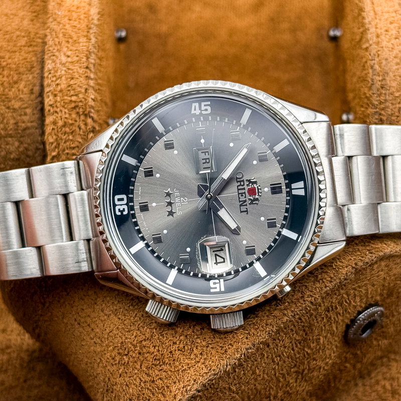 Orient Orient - Auto Tri-Star - Ohne mindestpreis - EM6F-C2-B - Herren - 2000-2010  vintage watch - image 29