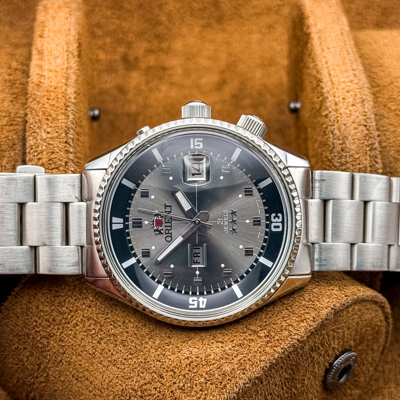 Orient Orient - Auto Tri-Star - Ohne mindestpreis - EM6F-C2-B - Herren - 2000-2010  vintage watch - image 30