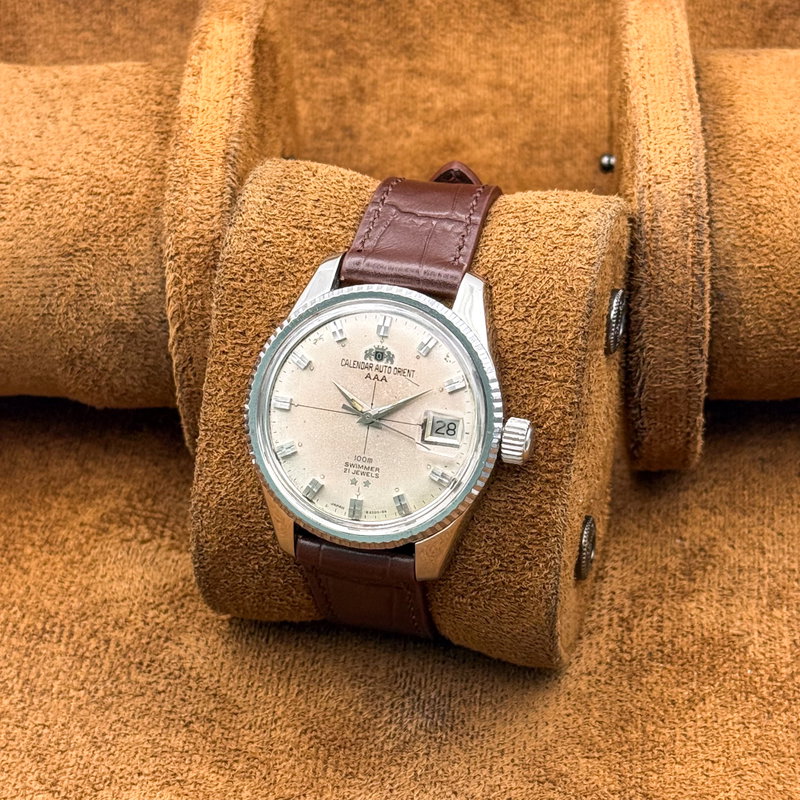 Orient Orient - Calendar Auto Orient Swimmer AAA - No reserve price - T 122903 - Men - 1960-1969  vintage watch - image 11