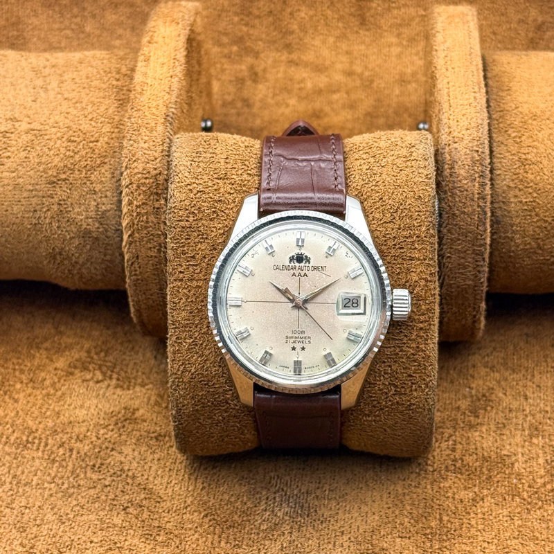 Orient Orient - Calendar Auto Orient Swimmer AAA - No reserve price - T 122903 - Men - 1960-1969  vintage watch - image 12
