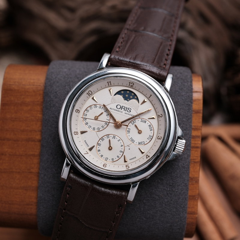 Oris Oris - Artelier Moonphase Complication - 7434 - Hombre - 1990-1999  vintage watch - image 12