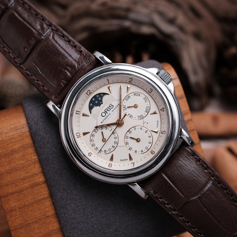 Oris Oris - Artelier Moonphase Complication - 7434 - Hombre - 1990-1999  vintage watch - image 14