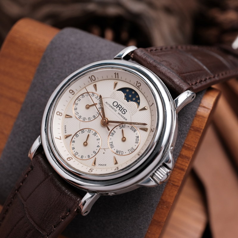 Oris Oris - Artelier Moonphase Complication - 7434 - Hombre - 1990-1999  vintage watch - image 21