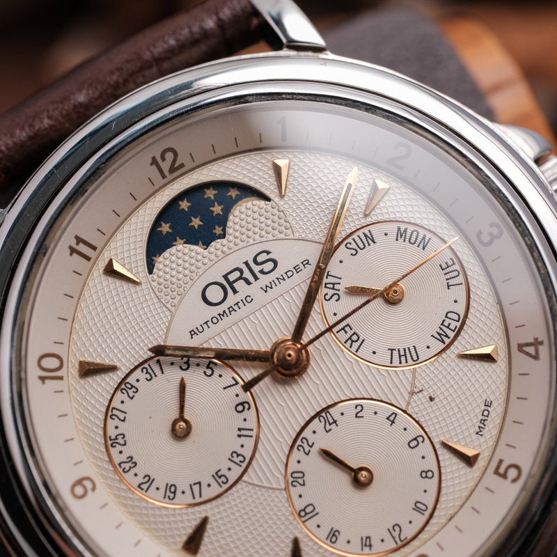 Oris Oris - Artelier Moonphase Complication - 7434 - Hombre - 1990-1999  vintage watch - image 26