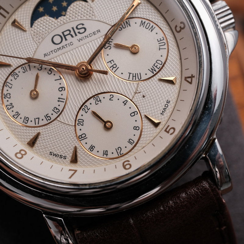 Oris Oris - Artelier Moonphase Complication - 7434 - Hombre - 1990-1999  vintage watch - image 30
