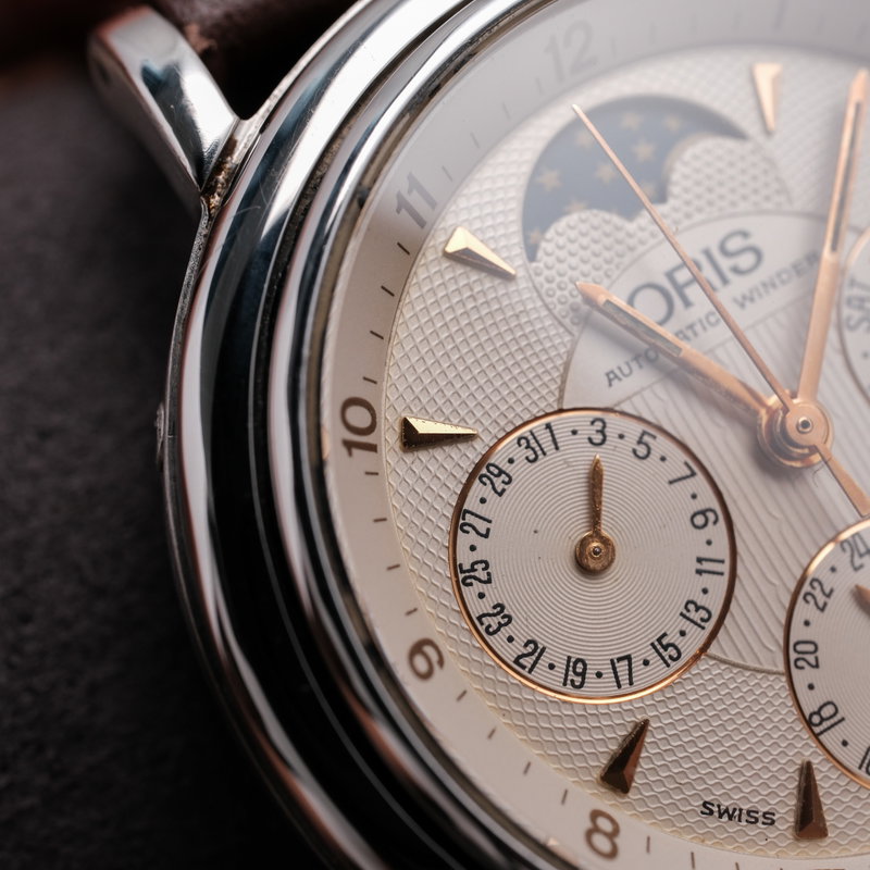 Oris Oris - Artelier Moonphase Complication - 7434 - Hombre - 1990-1999  vintage watch - image 35