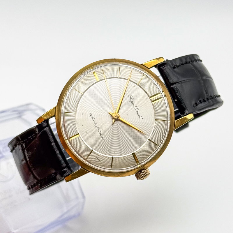 Orient Orient - Royal Orient "GOLD-FILLED" - No reserve price - H114521 - Men - 1960-1969 vintage watch - image 9