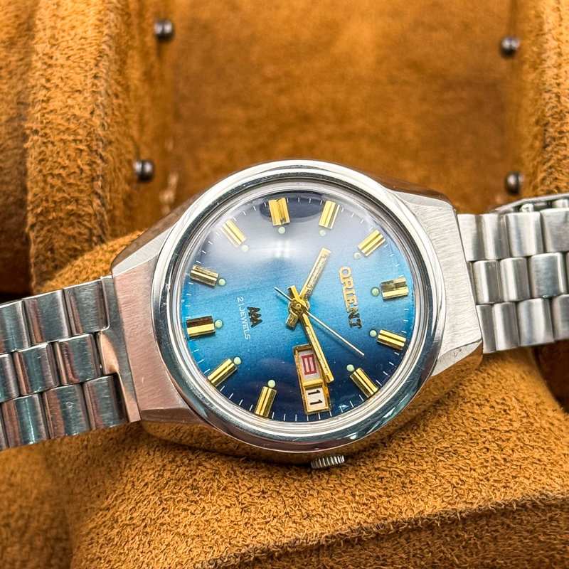 Orient Orient - AAA 雫光 (Shizukukō) – Droplet Light - No reserve price - G319110-70 - Men - 1970-1979  vintage watch - image 15