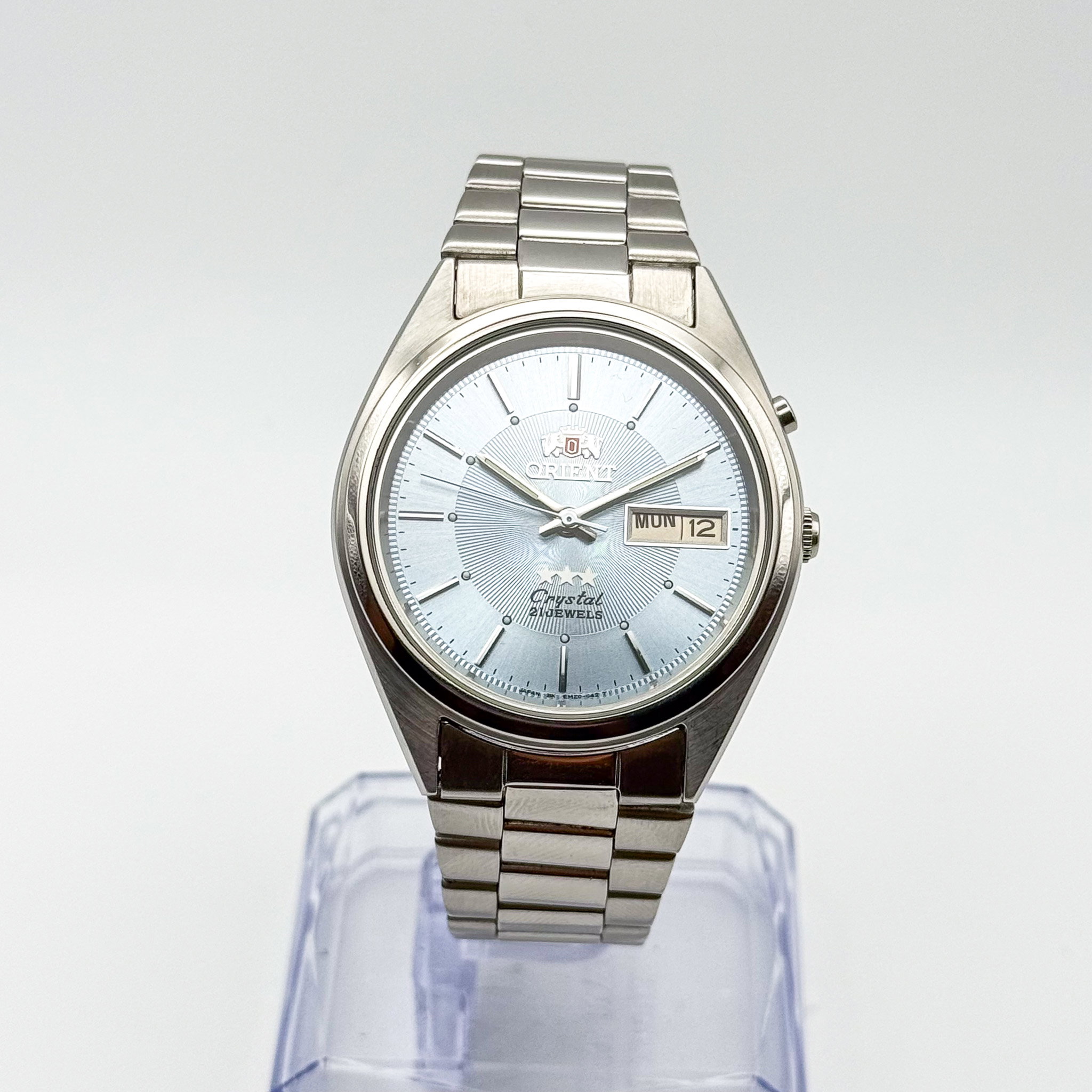 Orient - Crystal Triple Star - No reserve price - EM04-D0 CA - Men - 1980-1989 