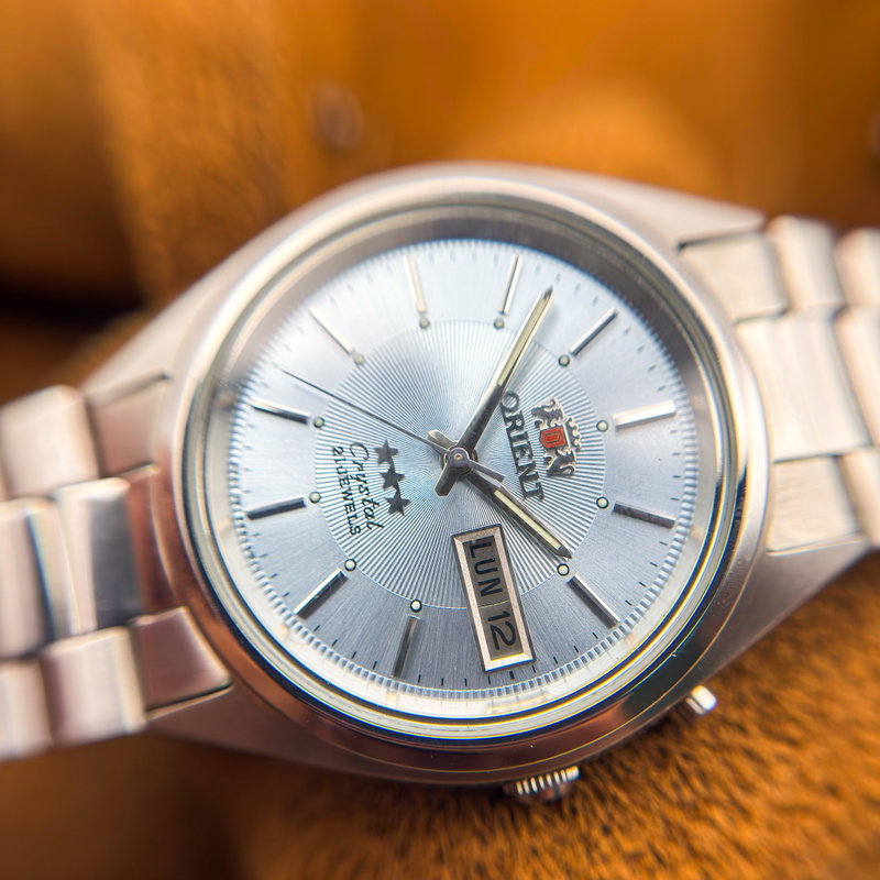 Orient Orient - Crystal Triple Star - No reserve price - EM04-D0 CA - Men - 1980-1989 vintage watch - image 24