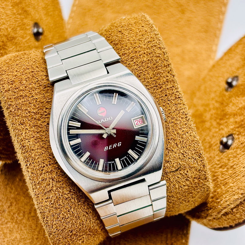 Rado Rado - Berg - No reserve price - G 1044576 A - Men - 1970-1979 vintage watch - image 12