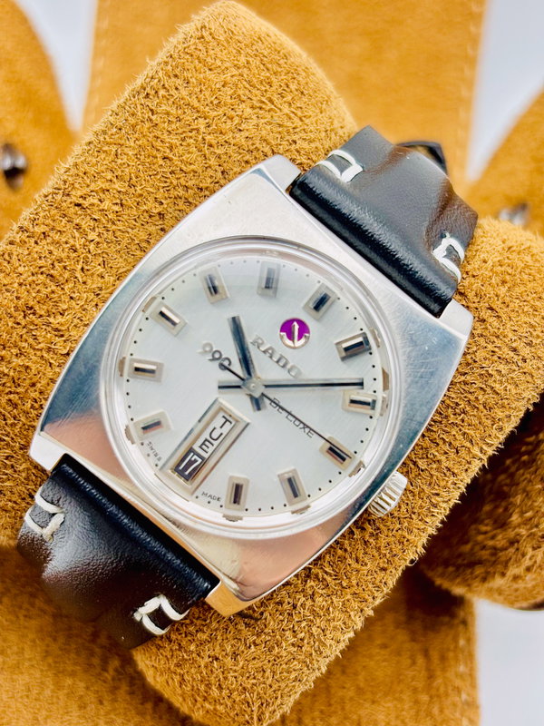 Rado Rado - 990 De Luxe - No reserve price - 11860 - Men - 1970-1979 vintage watch - image 4