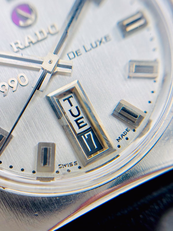 Rado Rado - 990 De Luxe - No reserve price - 11860 - Men - 1970-1979 vintage watch - image 6