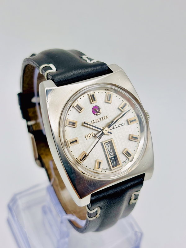 Rado Rado - 990 De Luxe - No reserve price - 11860 - Men - 1970-1979 vintage watch - image 25