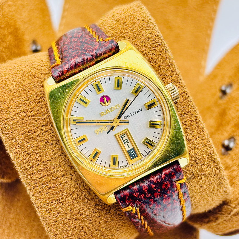 Rado Rado - Deluxe 990 - No reserve price - 11861-1 - Men - 1970-1979  vintage watch - image 1