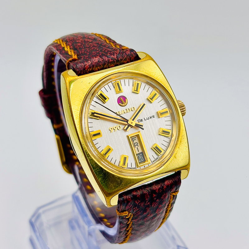 Rado Rado - Deluxe 990 - No reserve price - 11861-1 - Men - 1970-1979  vintage watch - image 25