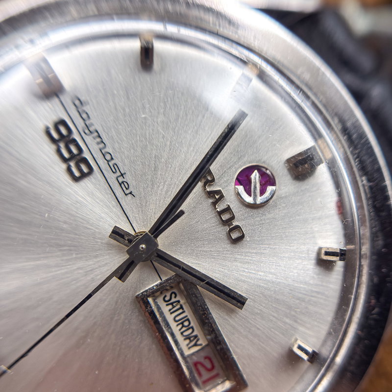 Rado Rado - Daymaster 999 - No reserve price - 11778 - Men - 1970-1979 vintage watch - image 17