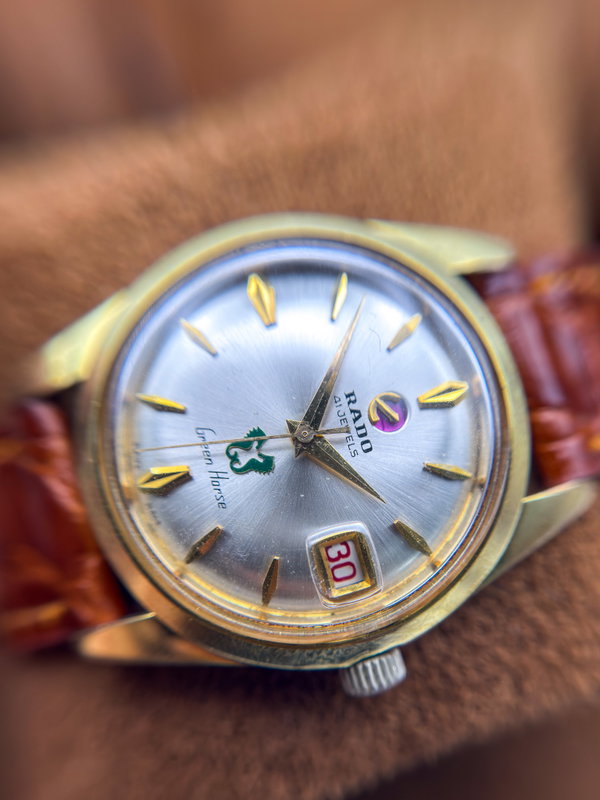 Rado Rado - Green Horse - No reserve price - 11658 - Men - 1960-1969 vintage watch - image 16
