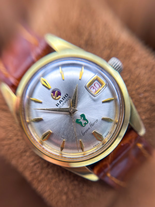 Rado Rado - Green Horse - No reserve price - 11658 - Men - 1960-1969 vintage watch - image 19