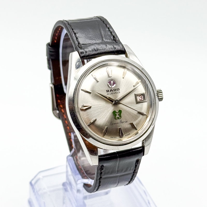 Rado Rado - Green Horse - No reserve price - 11657 - Men - 1960-1969  vintage watch - image 4