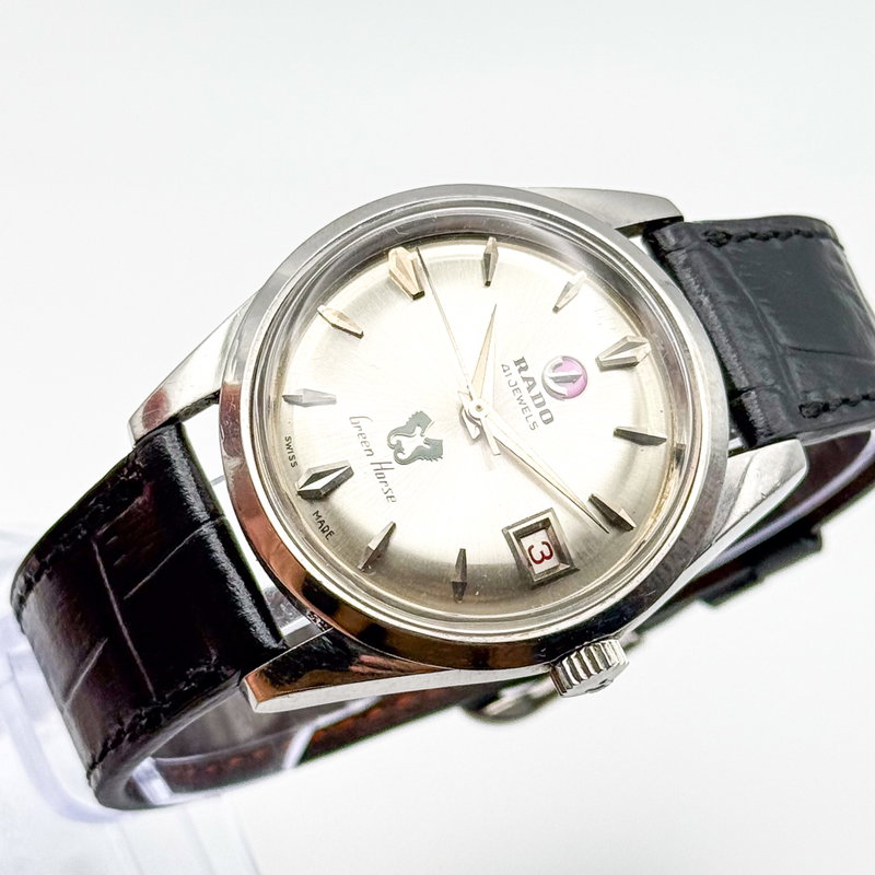 Rado Rado - Green Horse - No reserve price - 11657 - Men - 1960-1969  vintage watch - image 10