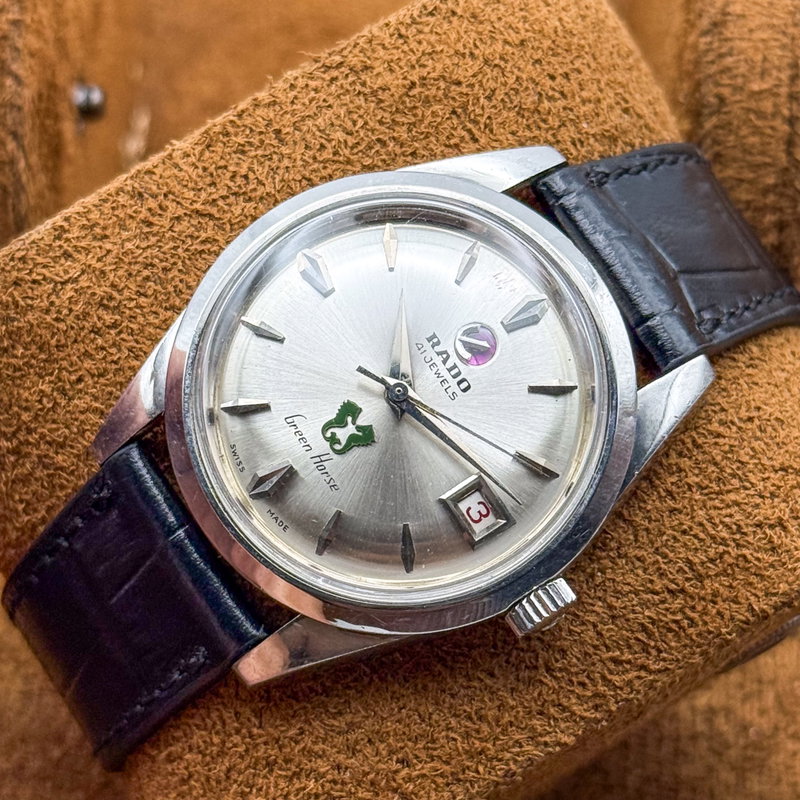 Rado Rado - Green Horse - No reserve price - 11657 - Men - 1960-1969  vintage watch - image 19