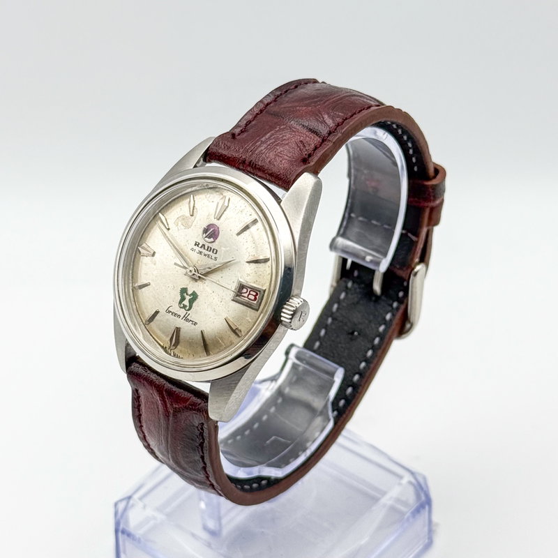 Rado Rado - Green Horse - No reserve price - 11657 - Men - 1960-1969  vintage watch - image 2