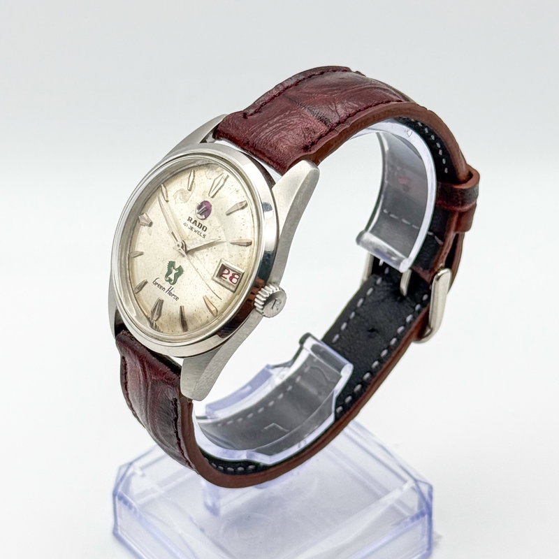 Rado Rado - Green Horse - No reserve price - 11657 - Men - 1960-1969  vintage watch - image 3