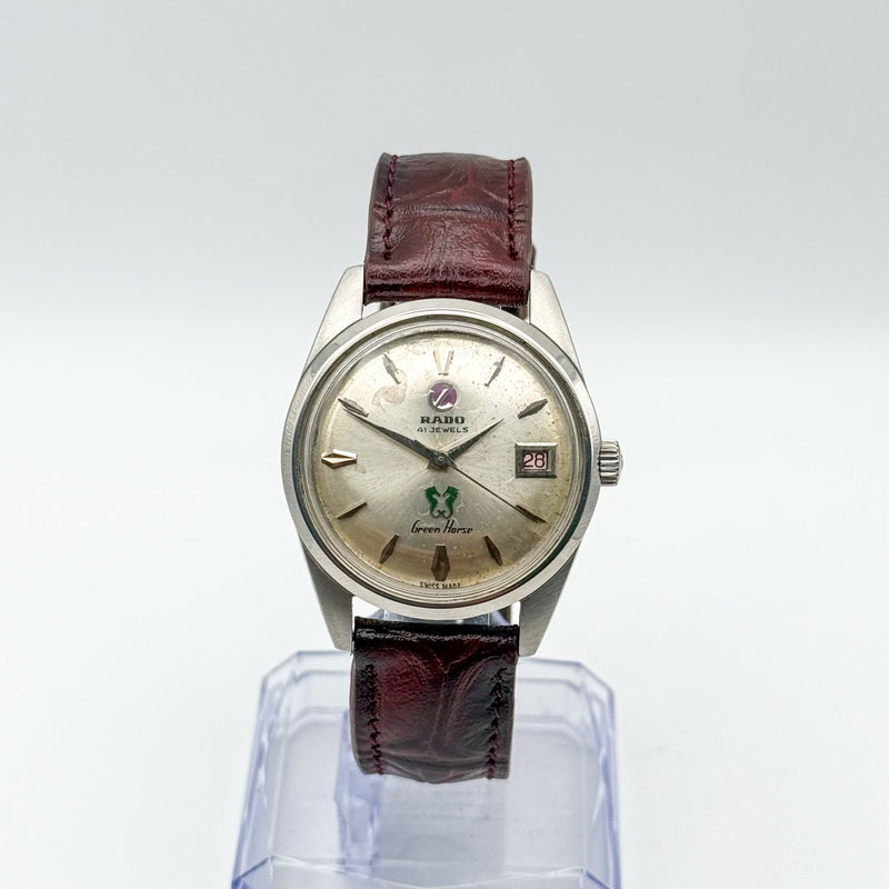 Rado Rado - Green Horse - No reserve price - 11657 - Men - 1960-1969  vintage watch - image 4
