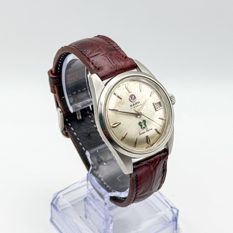 Rado Rado - Green Horse - No reserve price - 11657 - Men - 1960-1969  vintage watch - image 5
