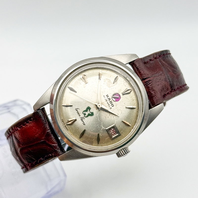 Rado Rado - Green Horse - No reserve price - 11657 - Men - 1960-1969  vintage watch - image 10