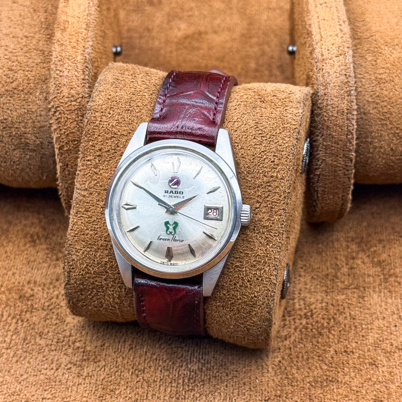 Rado Rado - Green Horse - No reserve price - 11657 - Men - 1960-1969  vintage watch - image 11