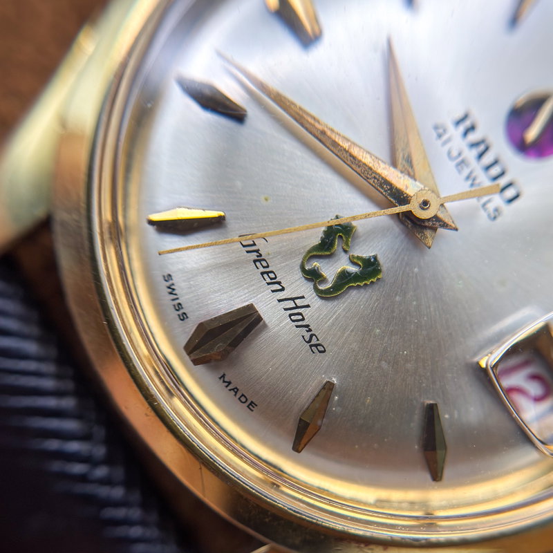 Rado Rado - Green Horse - No reserve price - 11658 - Men - 1960-1969 vintage watch - image 16